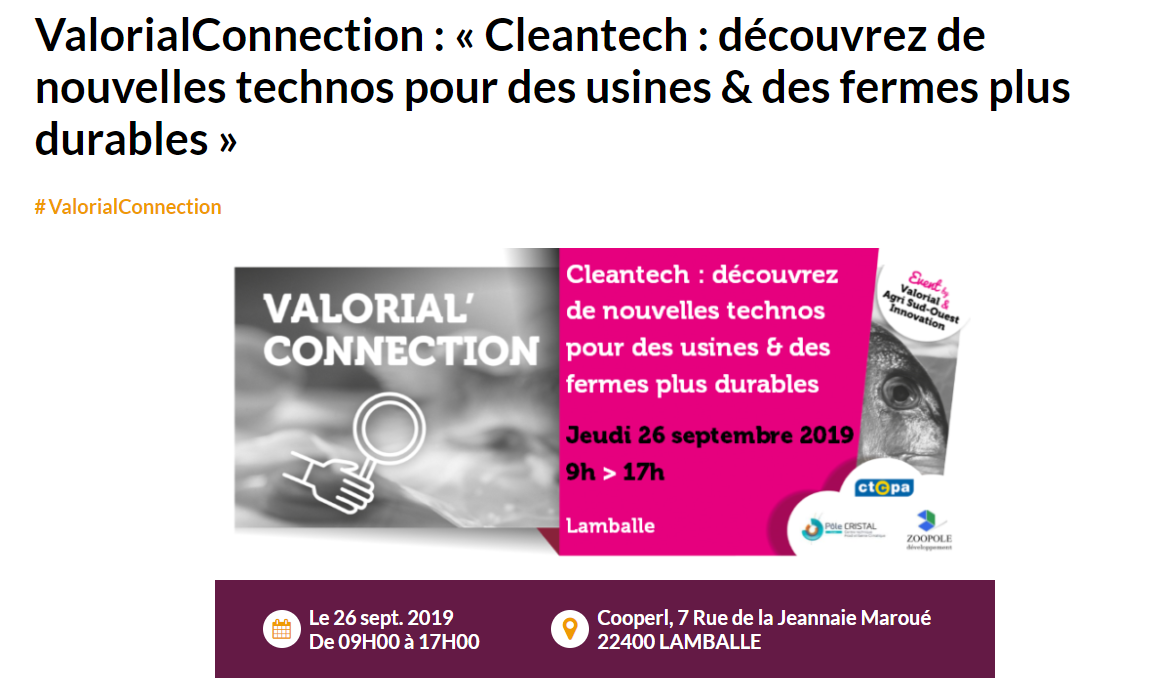 ValorialConnection: Intervention d'Elodys 